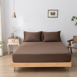 Beddengoedset 2-Persoons L - Coffee Brown