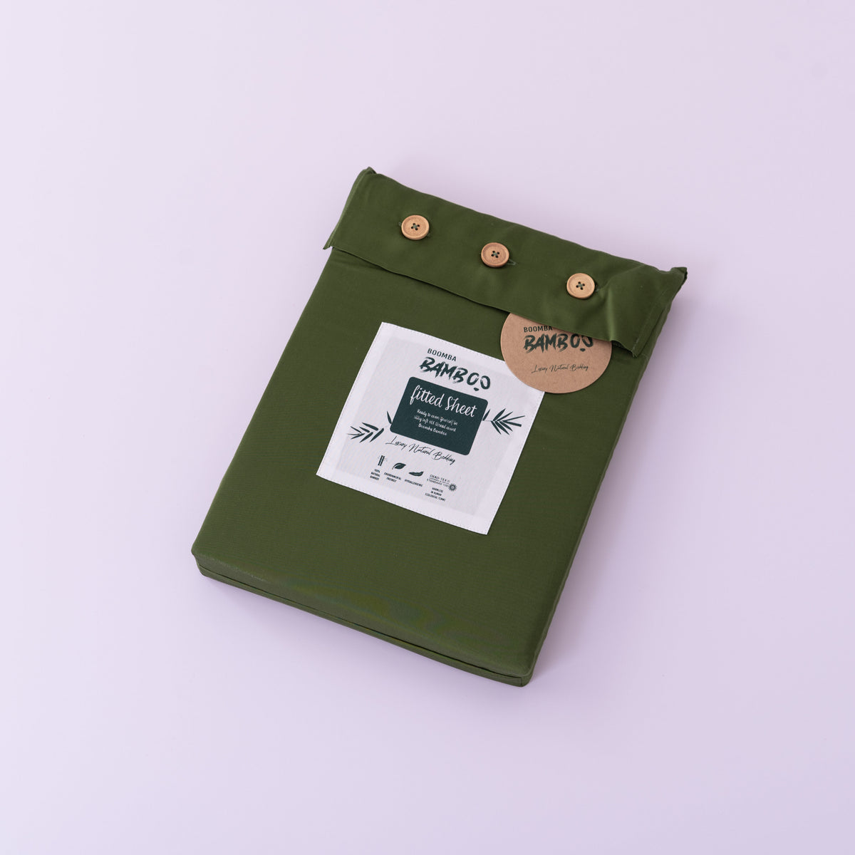 Beddengoedset 1-Persoons Xl - Deep Moss