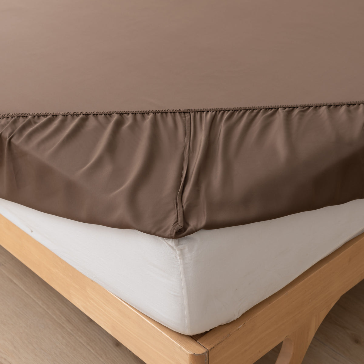 Beddengoedset 2-Persoons Xl - Coffee Brown