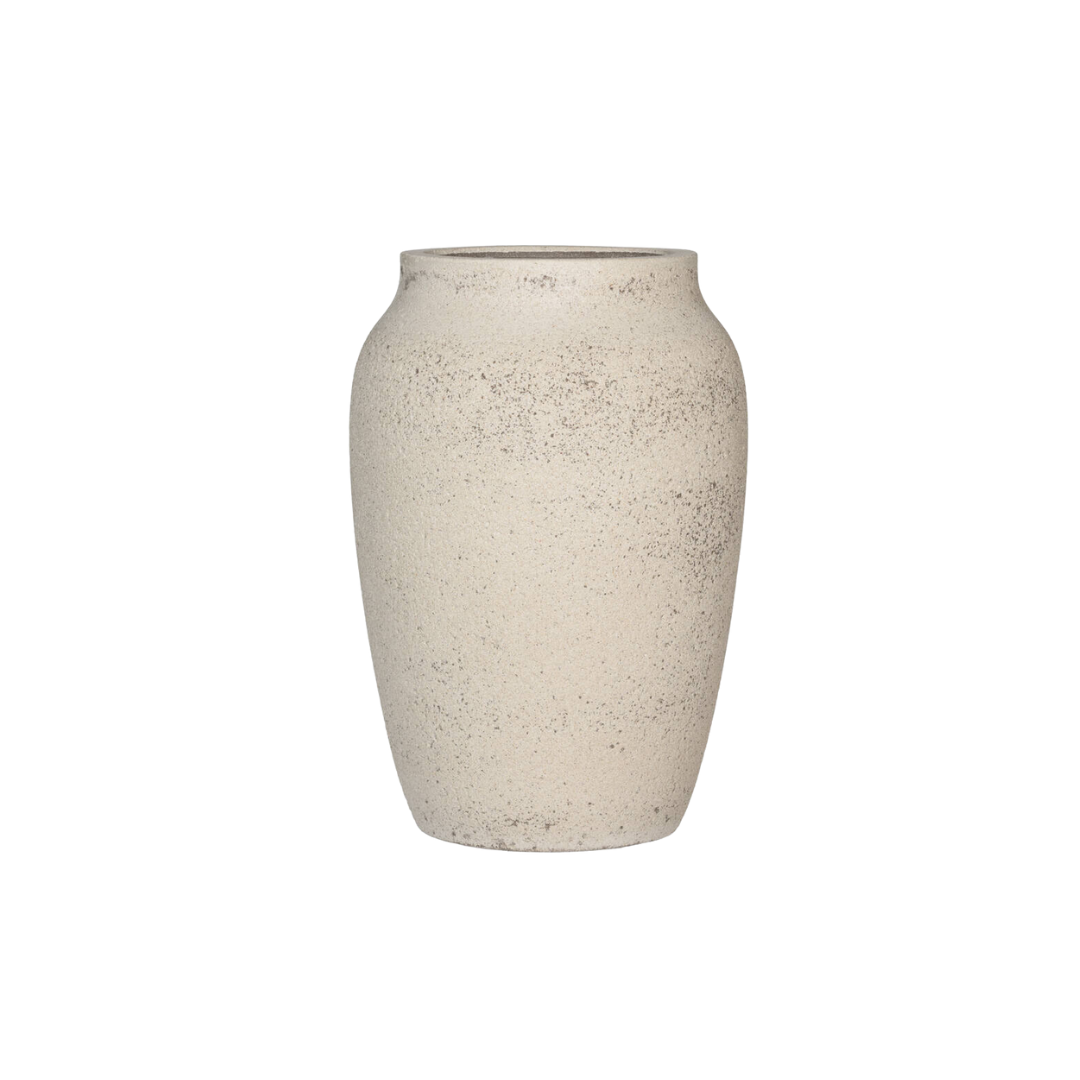 Pot Hera Chalk White - L D51 x H74