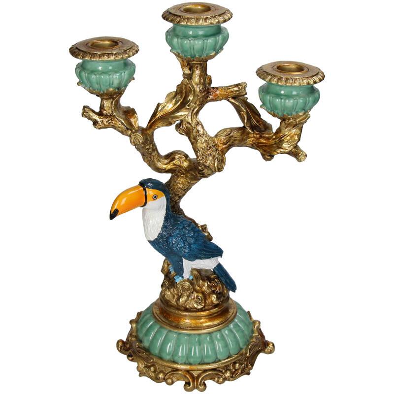 Toekan Kaarshouder – Kleurrijk Exotisch Design van Polyresin