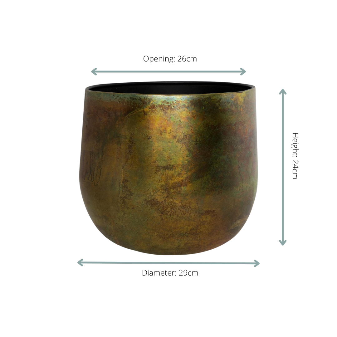 Pot Elisa Vintage Green - D29xH24