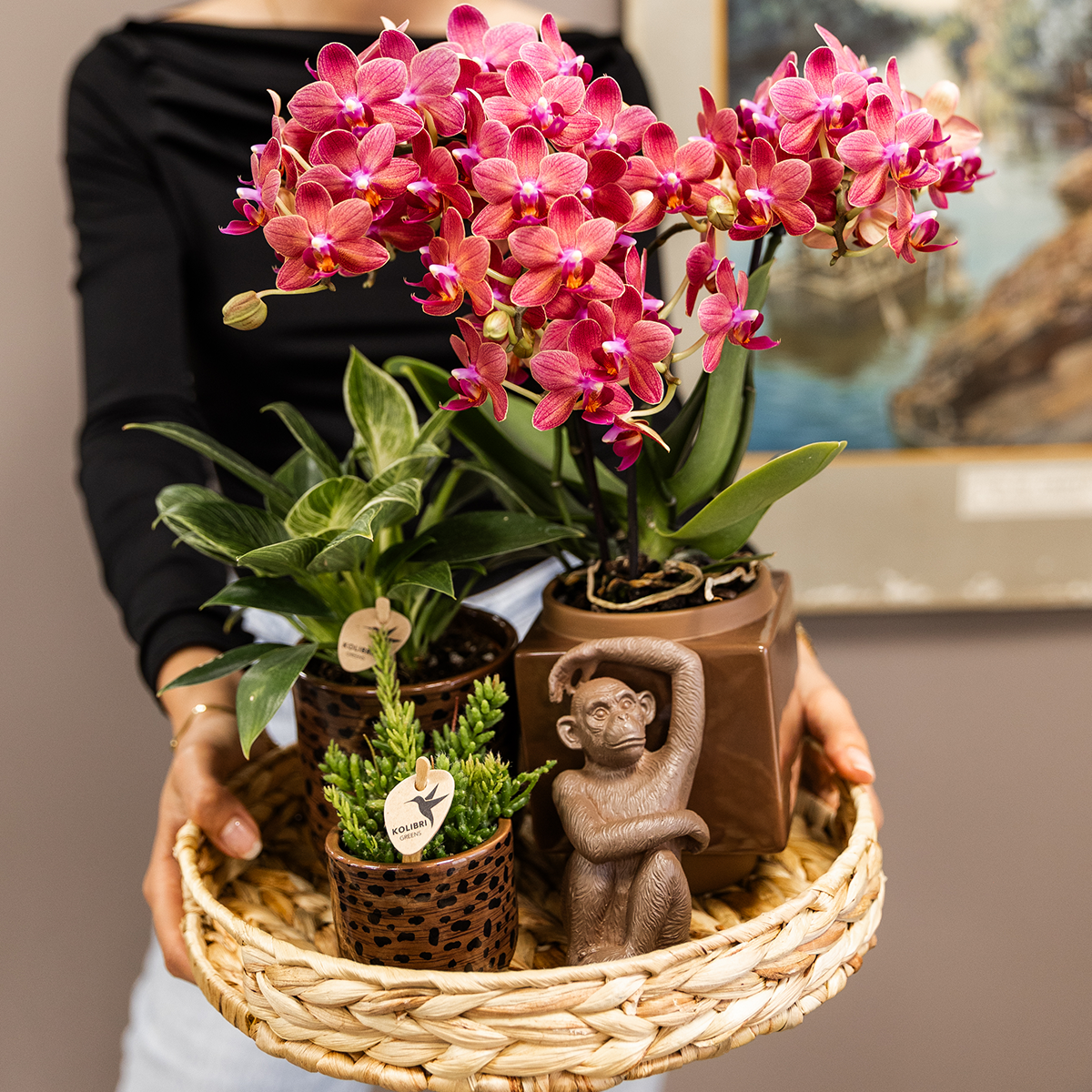 Kolibri Home | Leopard sierpot - Ø9cm