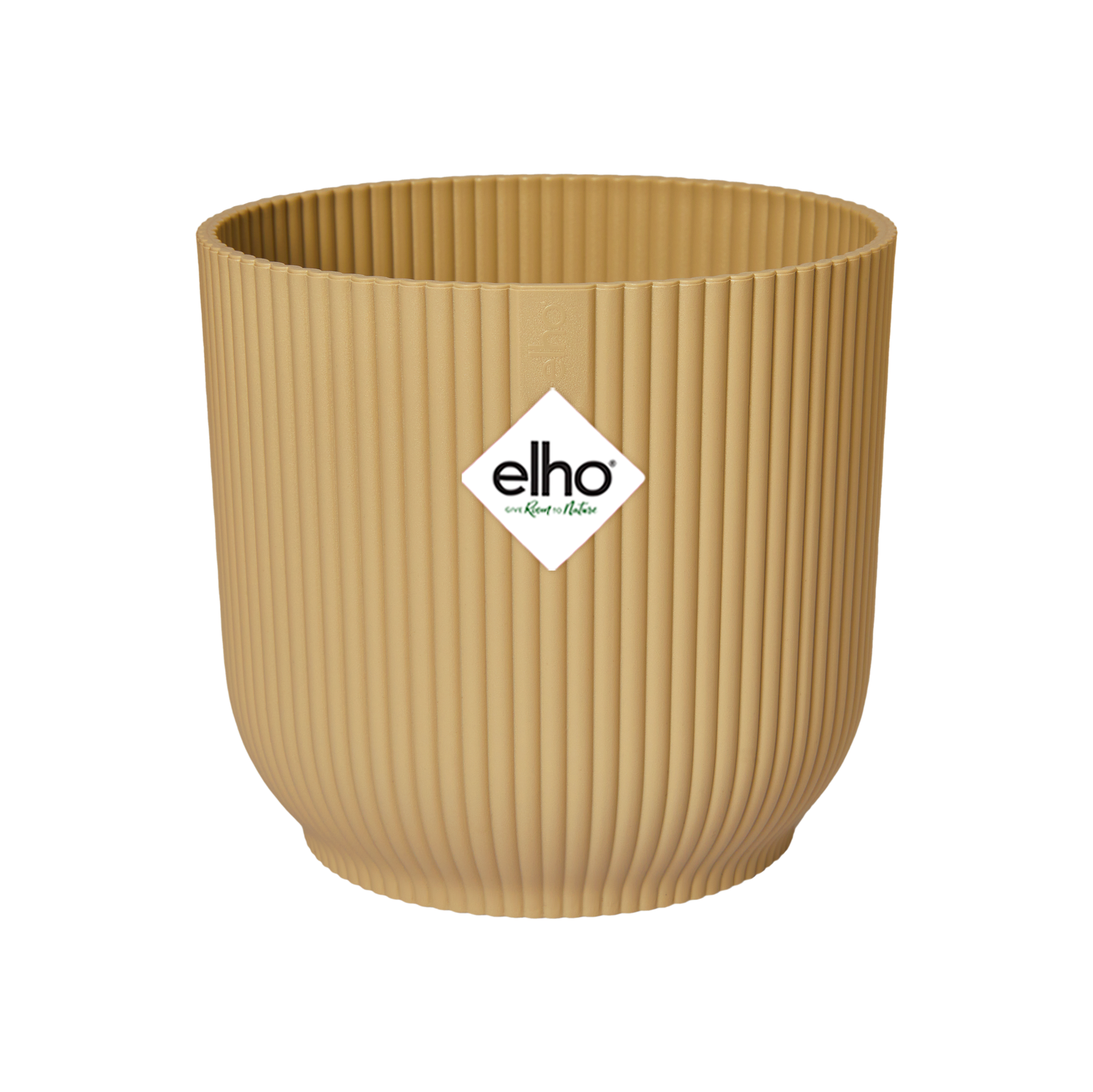 Pot elho Vibes Fold Round geel - D14 x H13