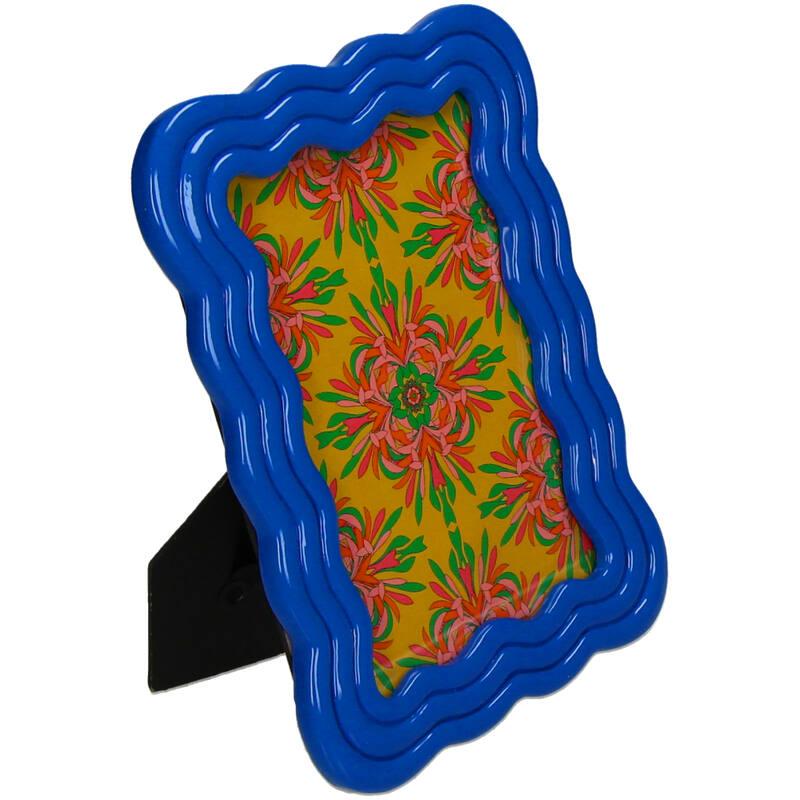 Fotolijst Gebogen Polyresin - Blauw