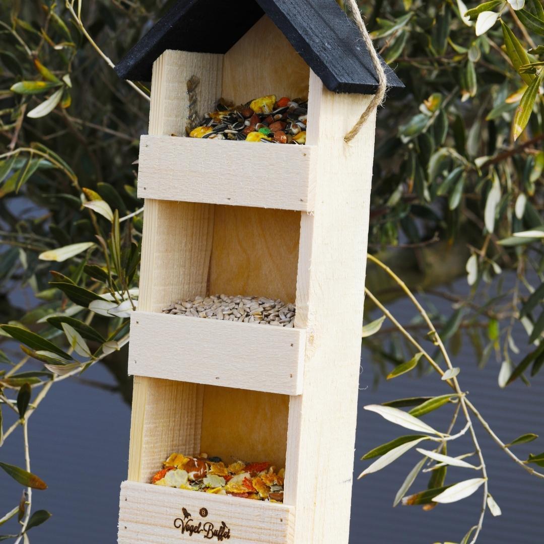 Bird-Buffet | Etagere Culinair inclusief 3 voedermengsels | 520 gram