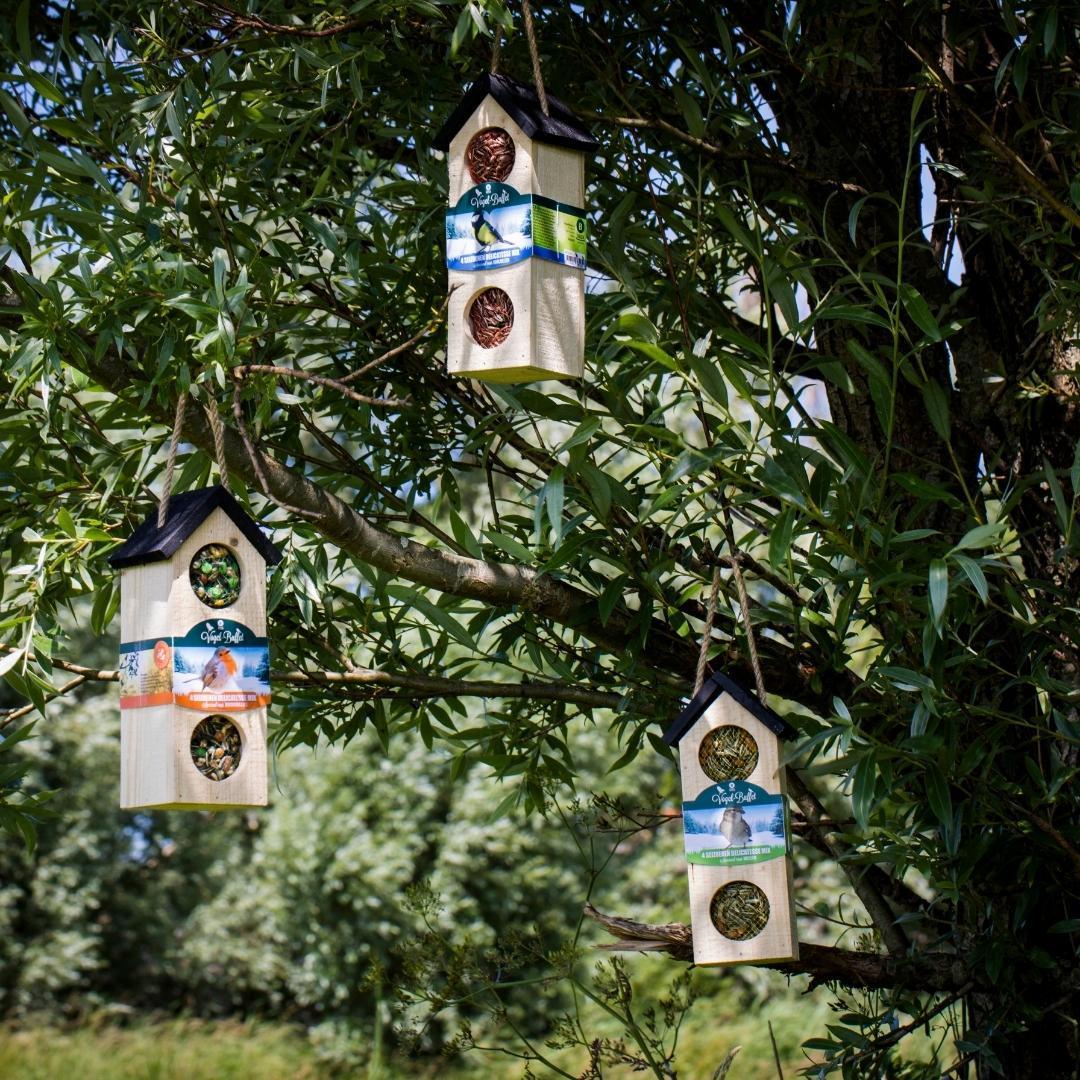 Bird Buffet | Chalet feeder birdhouse | 500 grams - Chickadees