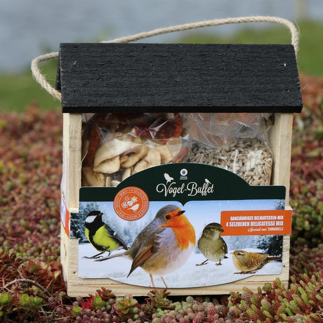 Bird Buffet | Bird Party bird feeder including 2 food mixes