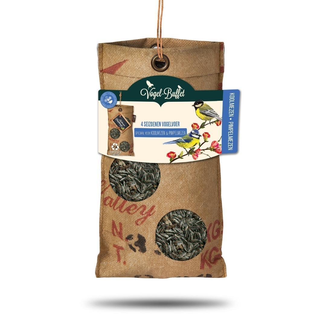 Bird-buffet | Rags feeder | 300 gram - Koolmees & Pimpelmezen