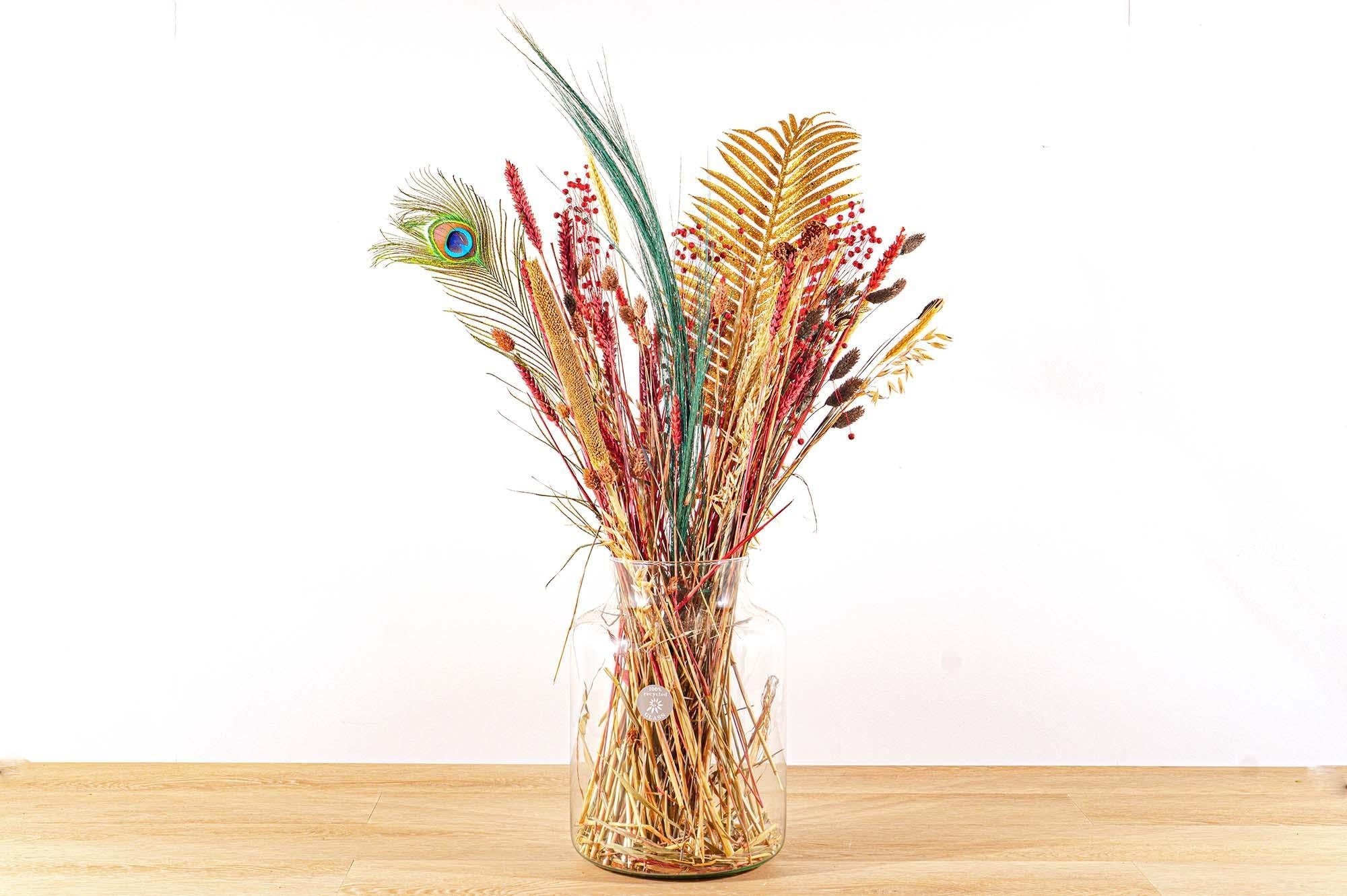 Dried flower bouquet - Christmas Gold - Dry bouquet - 70 cm